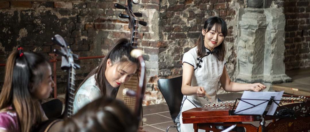 Kinesiske musikere gav koncert på Koldinghus