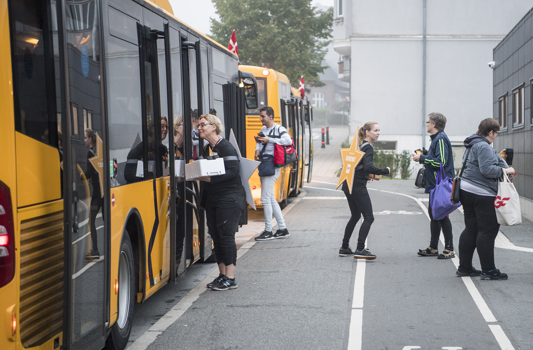 Billede fra event i midtbyen, da IBA blev akkrediteret i 2018.