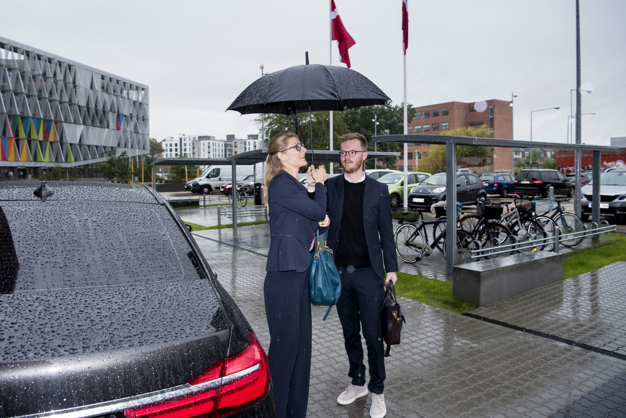 En minister kom forbi