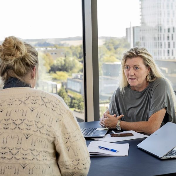 Gitte Valentin der giver karrierevejledning