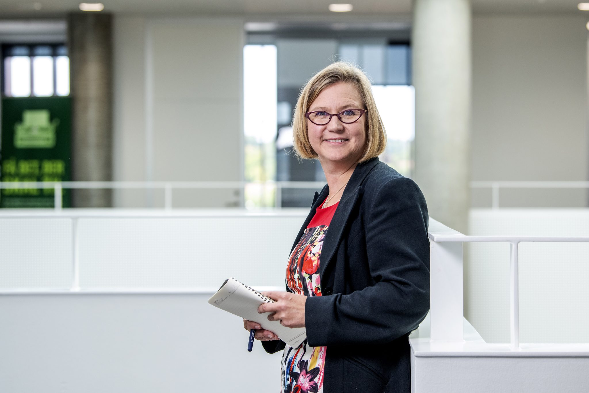 Kelli på gangen