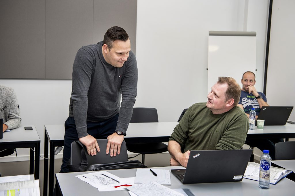 Billeder fra Byggeriets ledelsesuddannelse på IBA.