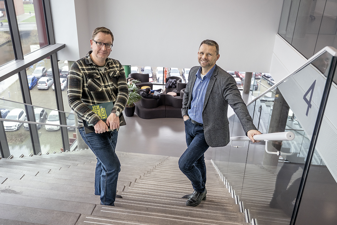 Ivan Hassinggaard og Jon Ording Haug på IBA.