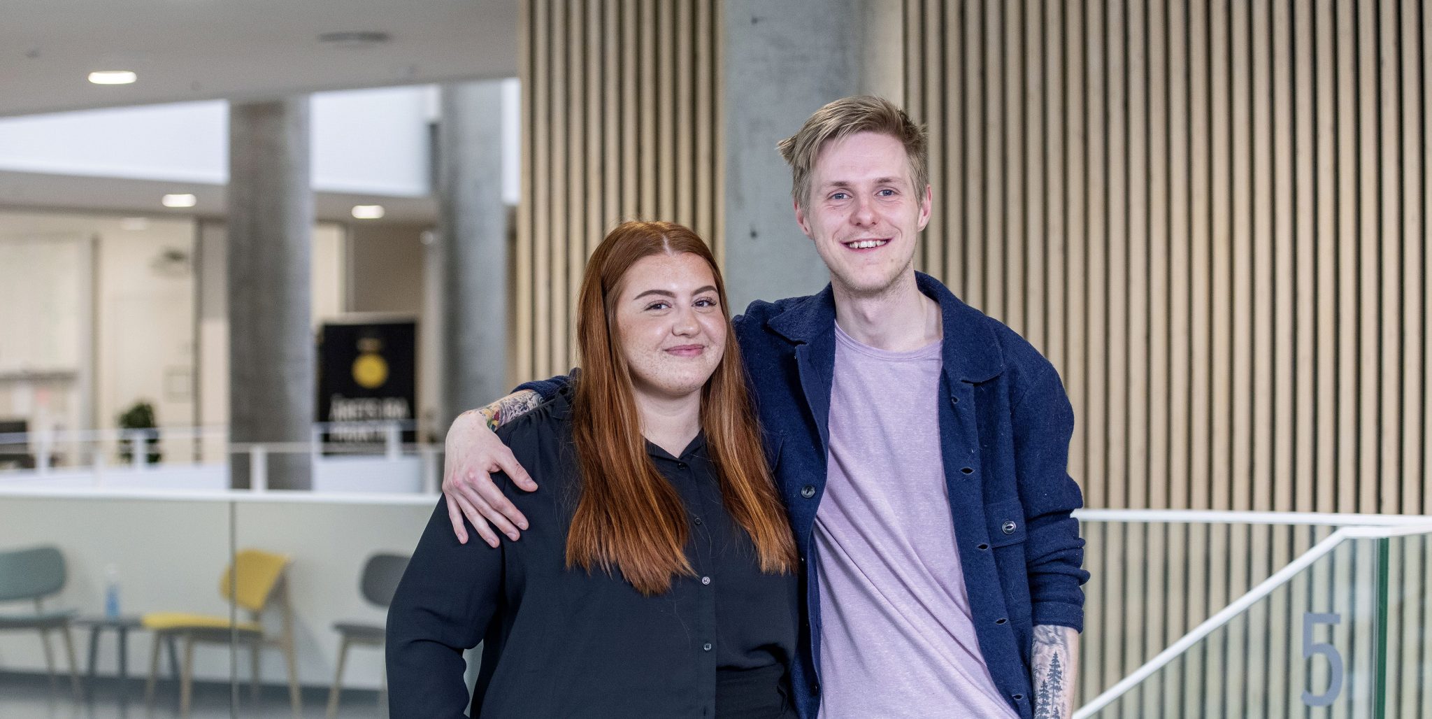 Nicole og Jeppe er klar til at rykke studierne ud over grænsen