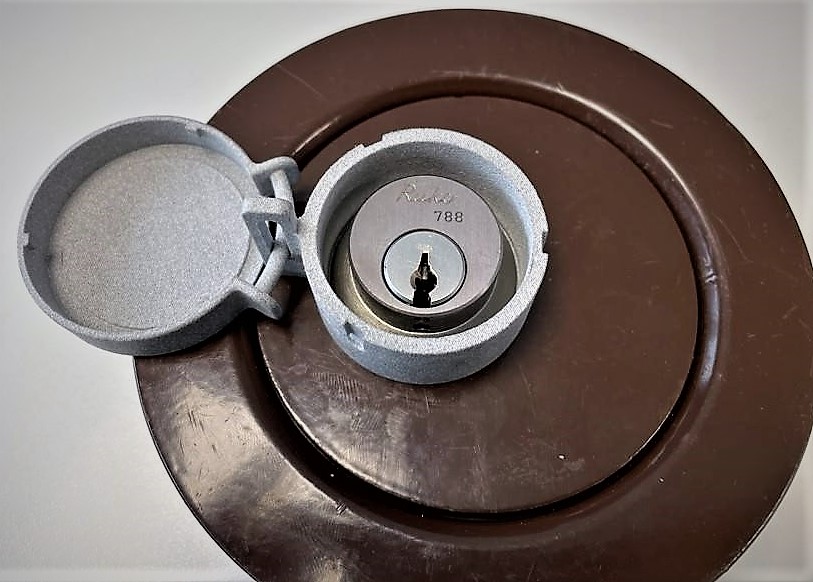 Billede af 3D-printet nøgleboks