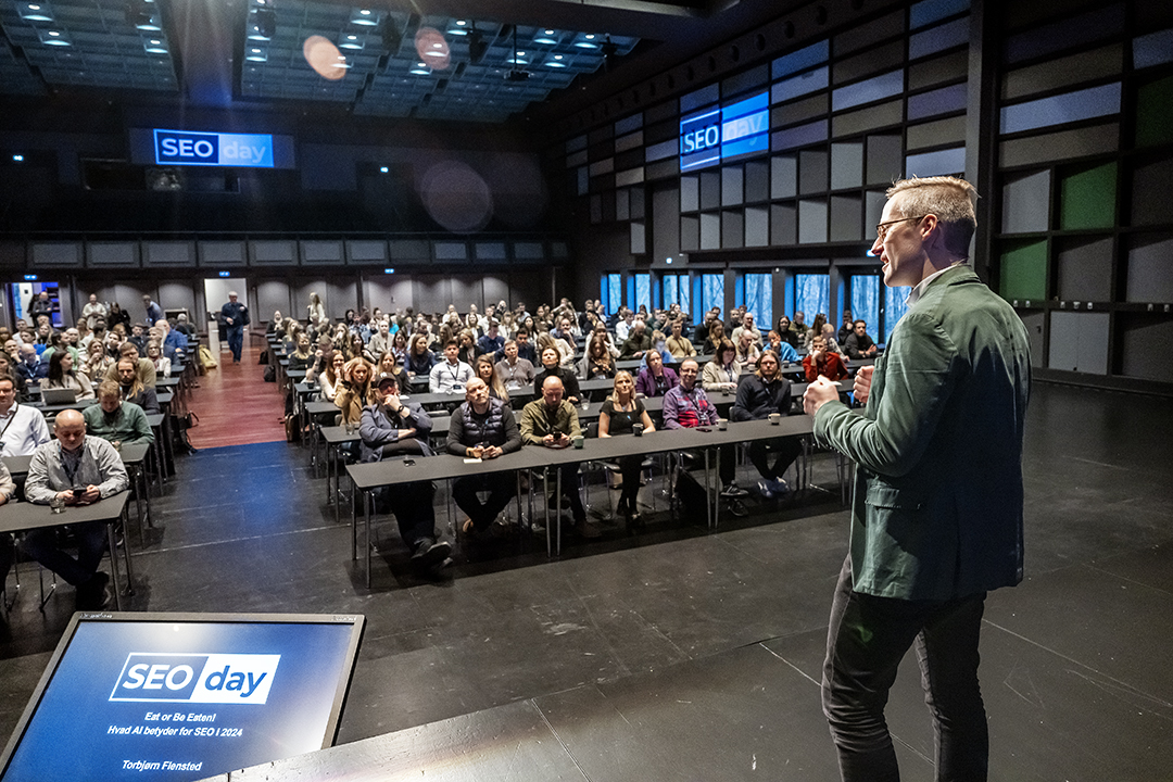 Stemningsbillede fra SEOday