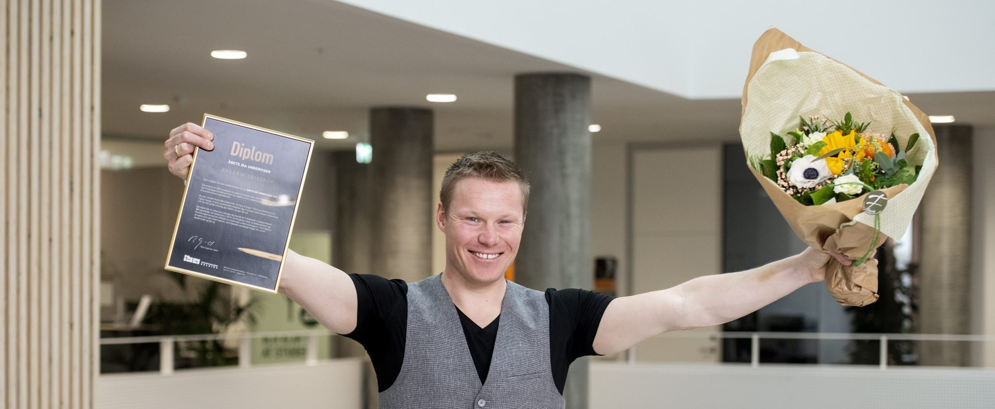 Fredrik kåret til Årets IBA Underviser 2021