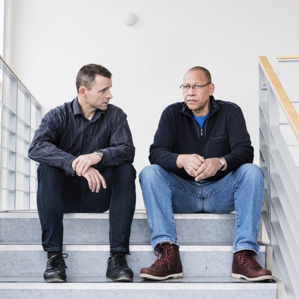 Undervisere Albert Garland Elam og Jon Ording Haug