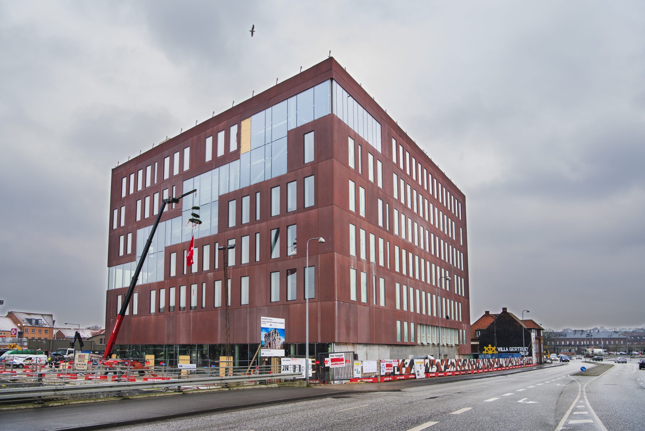 IBA før panellerne blev sat på.