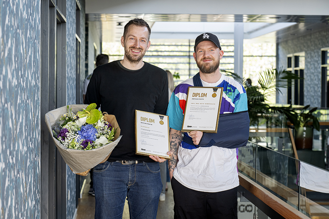 Morten Neessen og Emil Mortensen.