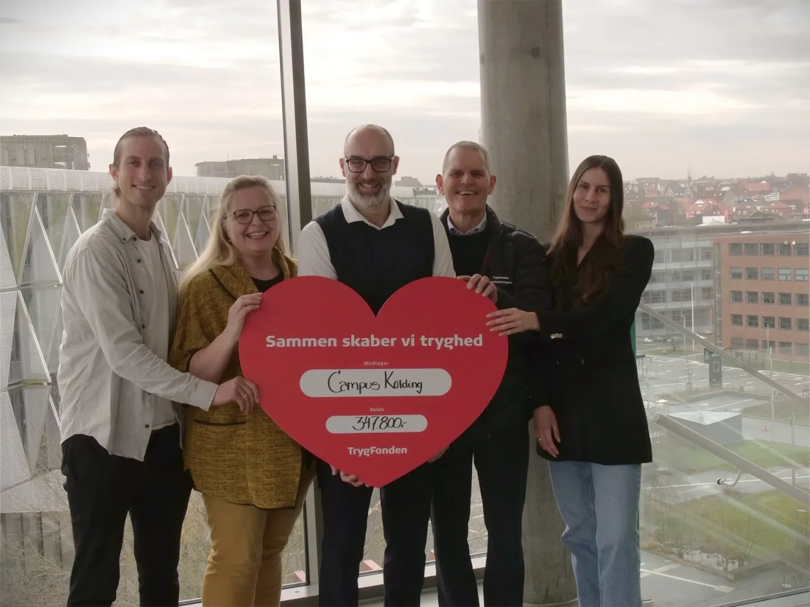Billede af medarbejdere i Campus Kolding