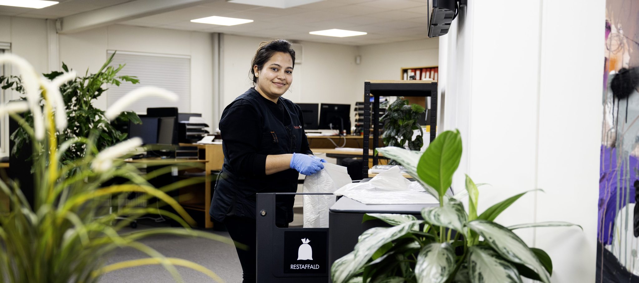 Persistent Saru landed a job alongside her studies
