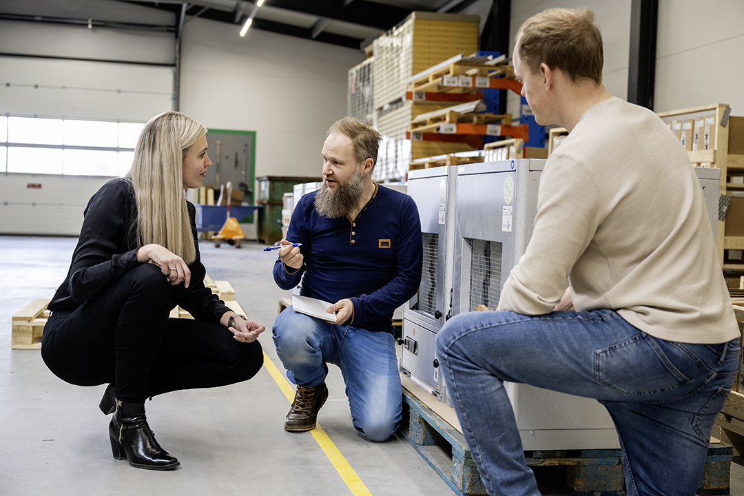 Christina Lund Andersen, Allan Iversen og Frederik Hedeager Nielsen.