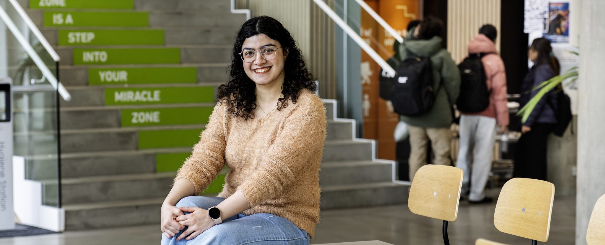 Iranske Simin har nydt studiemiljøet på IBA